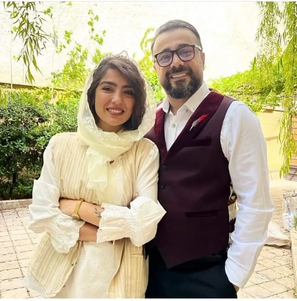 ازدواج سپند امیرسلیمانی با بازیگر مشهور/ تصاویر