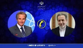 گفت و گوی عراقچی با گروسی/آمادگی آژانس برای هرگونه مساعدت برای پیشبرد مذاکرات ایران و امریکا