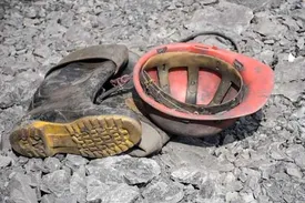حادثه ریزش معدن در طبس مرگبار شد