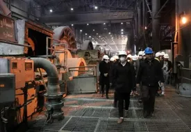 بازدید مسئولان بسیج دانشجویی استان کرمان از مجتمع مس سرچشمه رفسنجان