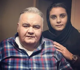 تصاویر خانواده المیرا عبدی دختر اکبر عبدی +بیوگرافی کامل