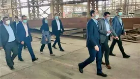 بازدید اعضای صندوق توسعه صنایع دریایی از بزرگترین مجتمع کشتی سازی کشور