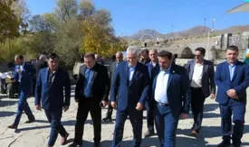 بازدید دکتر شیری مدیرعامل پست بانک ایران از مجتمع گردشگری دشت بهشت استان قم