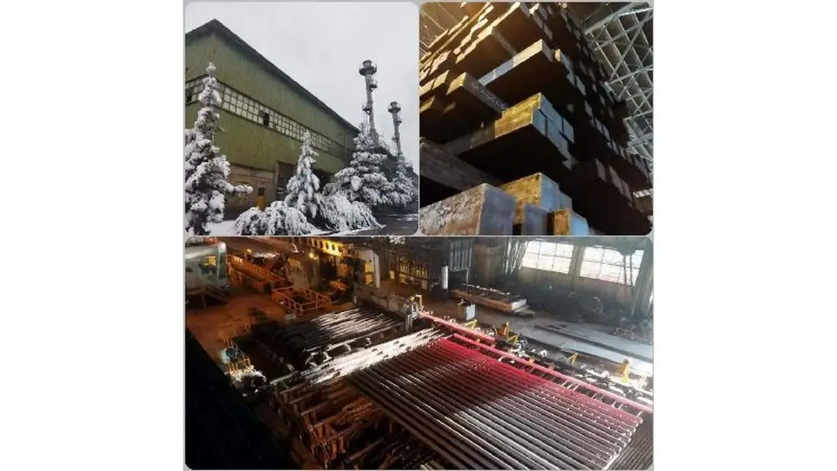 رکورد جدید تولید محصول نهایی نورد سنگین در شرکت فولاد آلیاژی ایران