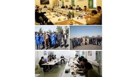 بازدید گروه سرمایه گذاری ملی ایران و سرمایه گذاری امید از مجتمع های معدنی و صنعتی چادرملو