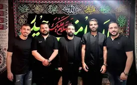 ستاره‌های استقلال و پرسپولیس در هیئت عزاداری/ عکس