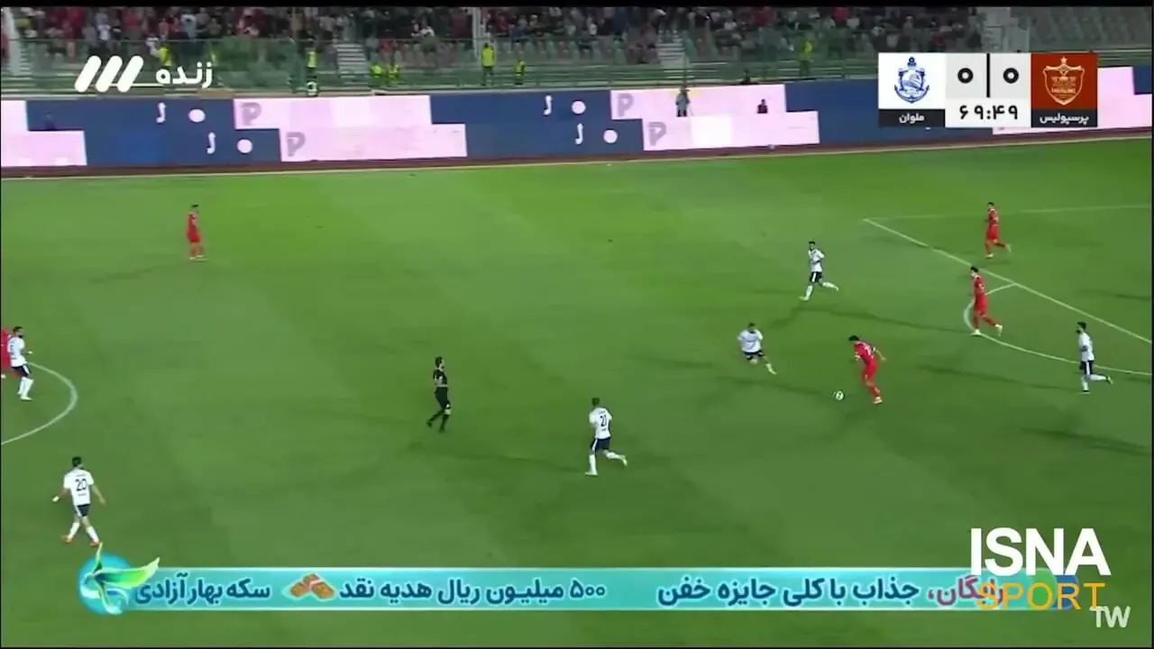 خلاصه بازی پرسپولیس مقابل ملوان