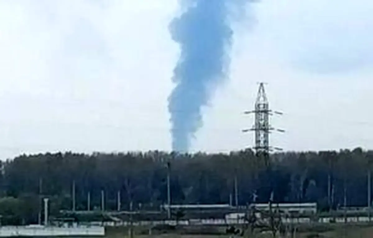 حمله پهپادهای اوکراینی به تاسیسات نفتی گازپروم روسیه