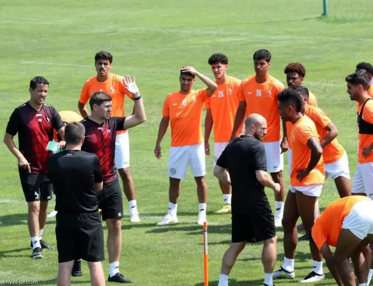 استیون جرارد در اردوی تیم الاتفاق