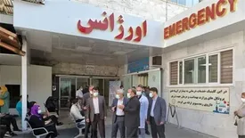 بازدید مدیرعامل بانک ملی ایران از بیمارستان بانک