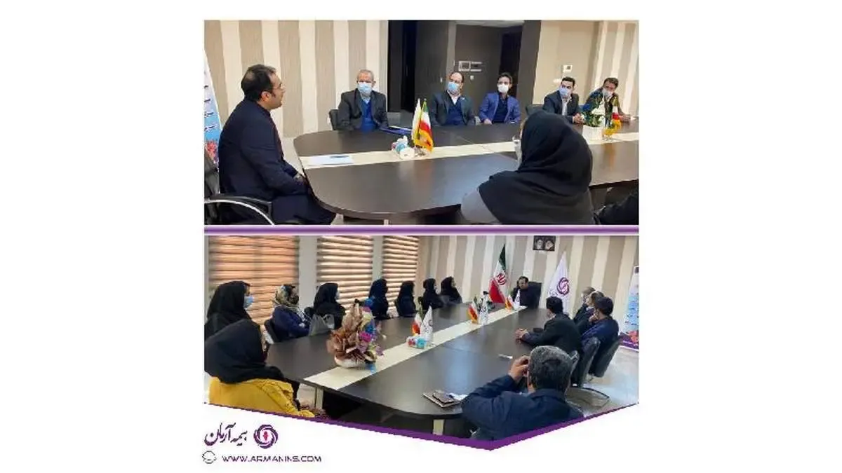 برگزاری  جلسه هم اندیشی با نمایندگان شعبه سنندج توسط معاونت بازاریابی و فروش بیمه آرمان