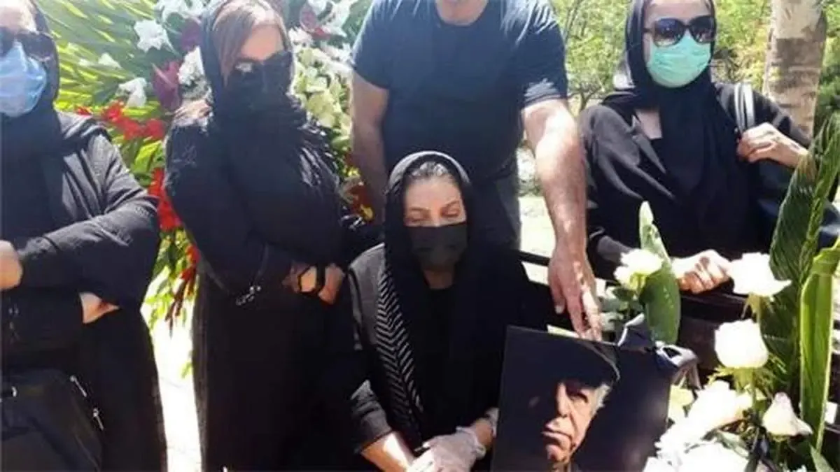 محسن قاضی مرادی در قطعه هنرمندان آرام گرفت