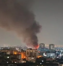 آتش‌سوزی شبانه‌ تهرانی‌ها را ترساند