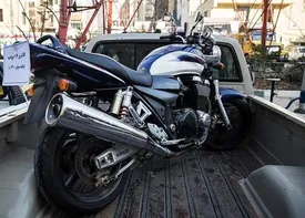 هر ۵ دقیقه یک موتور سیکلت توقیف می‌شود!