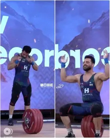 وزنهبردار طلاییِ ایران رکورد جهان را جابجا کرد!