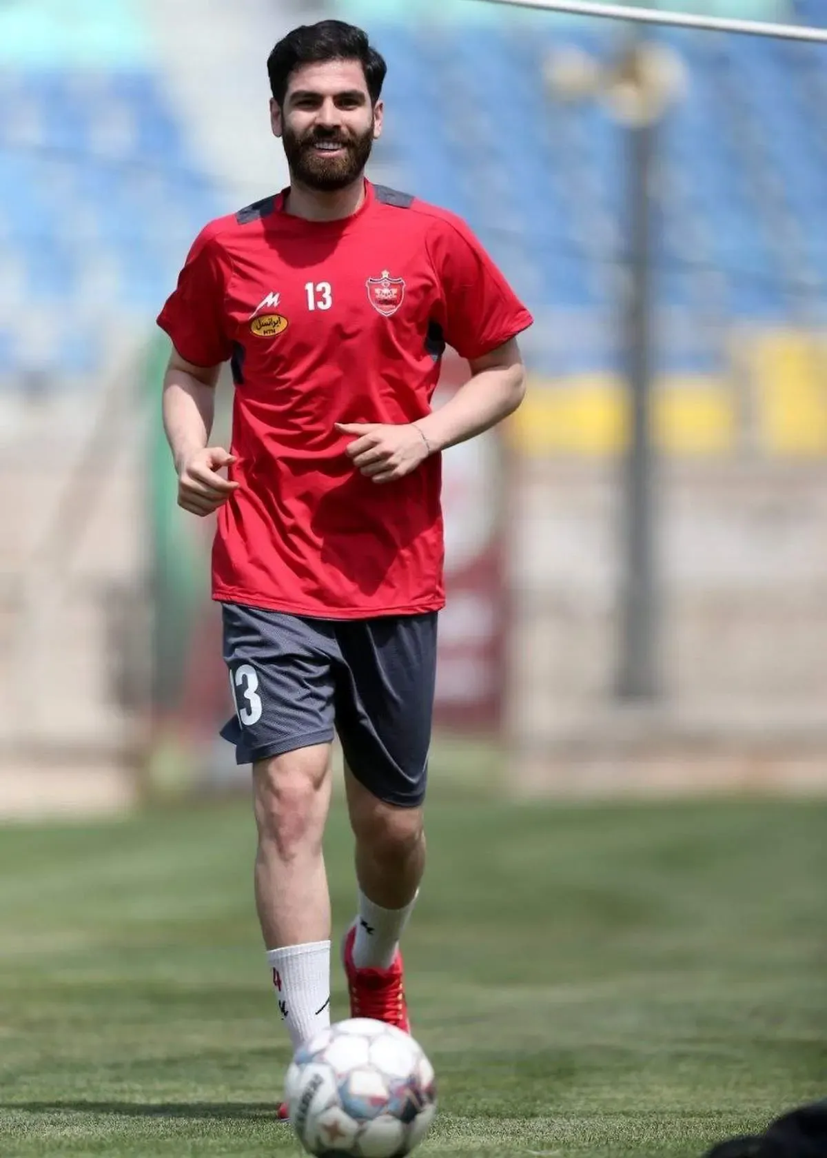 یاسین در اردوگاه پرسپولیس آفتابی شد