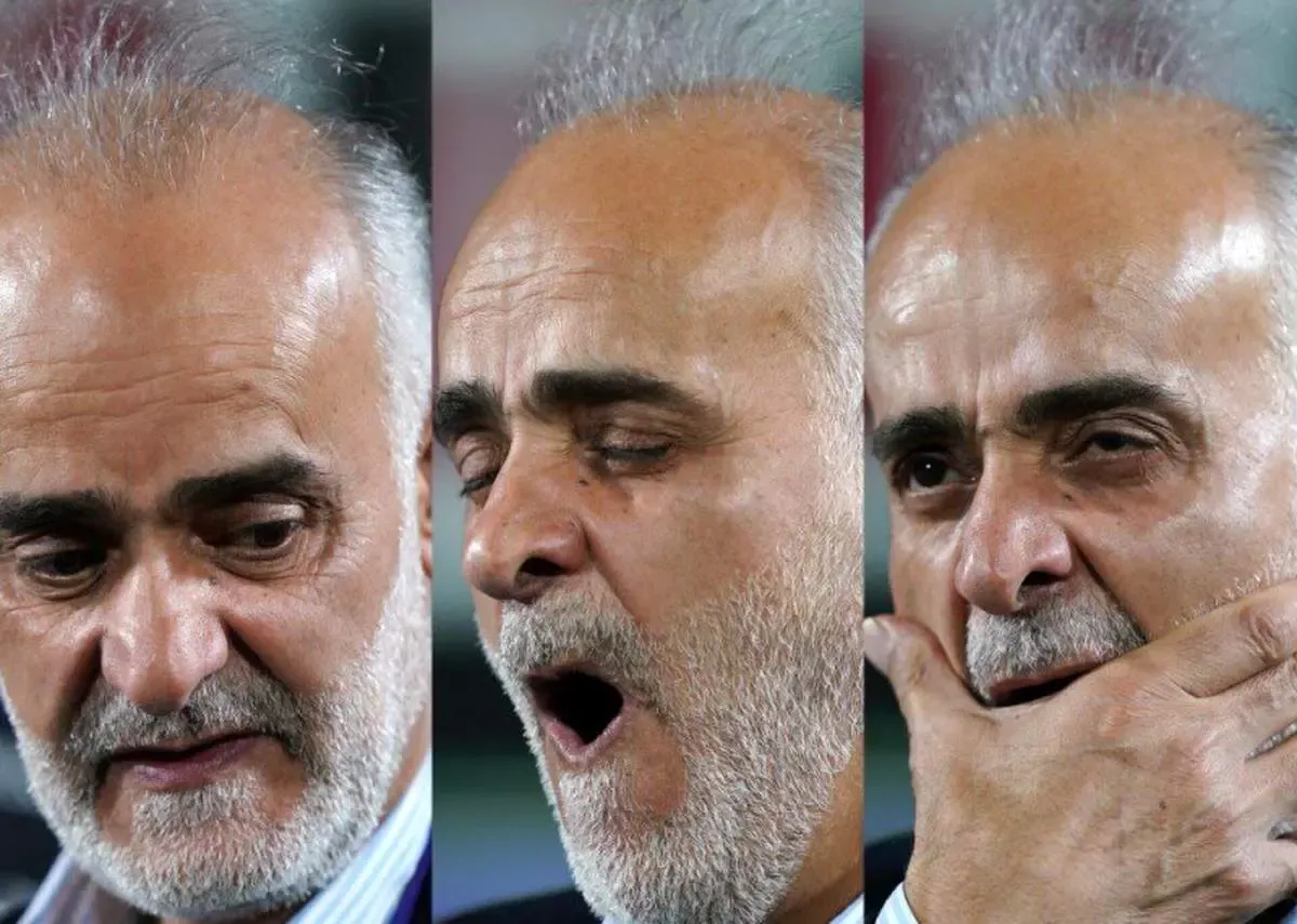 واکنش آقای مدیر فوتبال به اولین اخطار زندگیش!