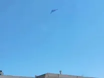 تصویر منتسب به بمب‌افکن بی-۲ در آسمان کرج