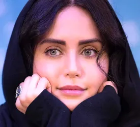 گریم شگفت انگیز الناز شاکردوست در فیلم کج پیله