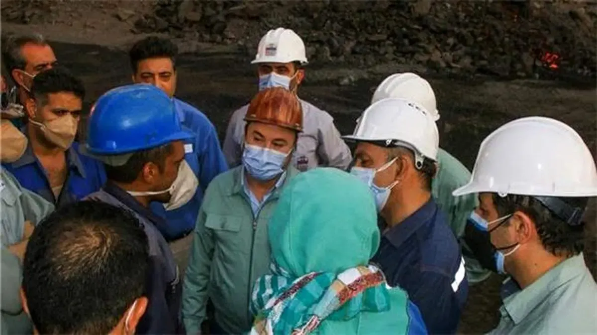 مدیرعامل فولاد هرمزگان از ریخته گری ، LF و کوره ۱ این شرکت بازدید کرد